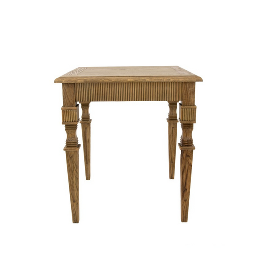 Raw Oak Side Table