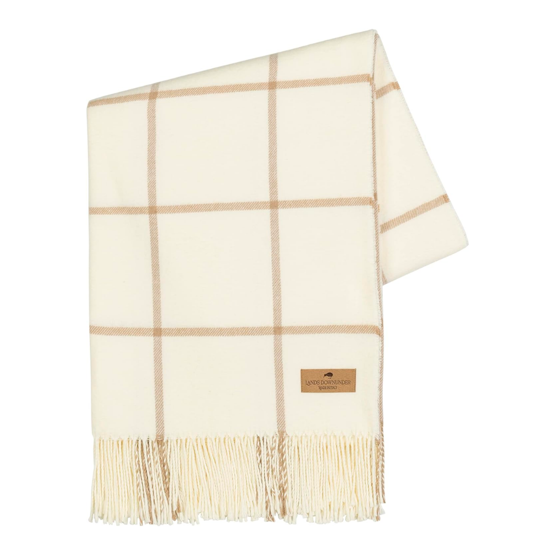 Lands Downunder Lexington Plaid Throw