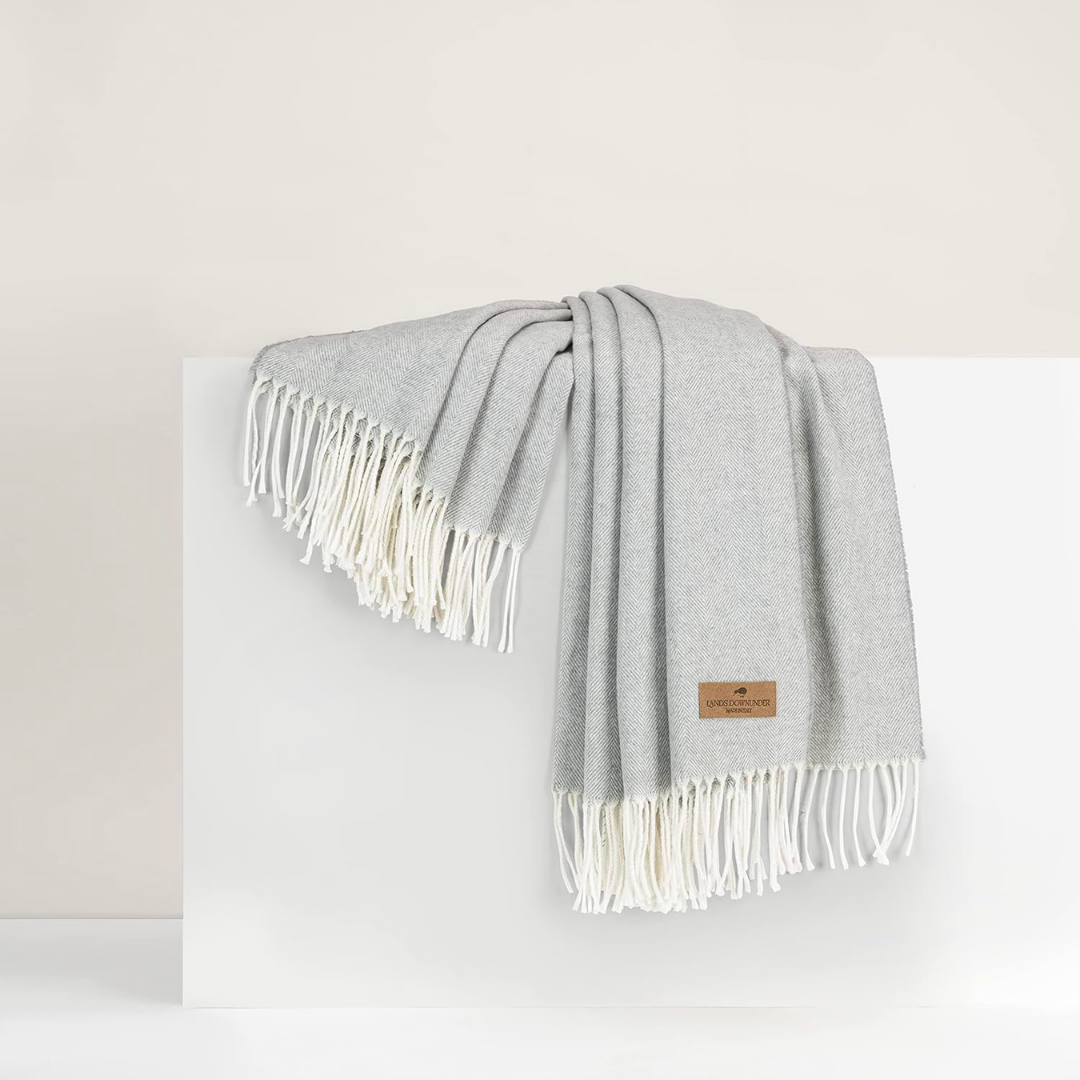Lands Downunder Italian Herringbone Throw