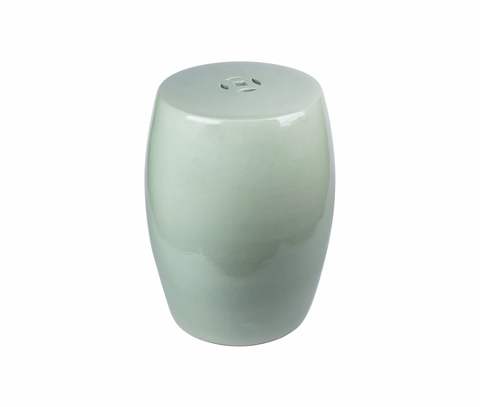 Legend of Asia Mint Green Village Garden Stool
