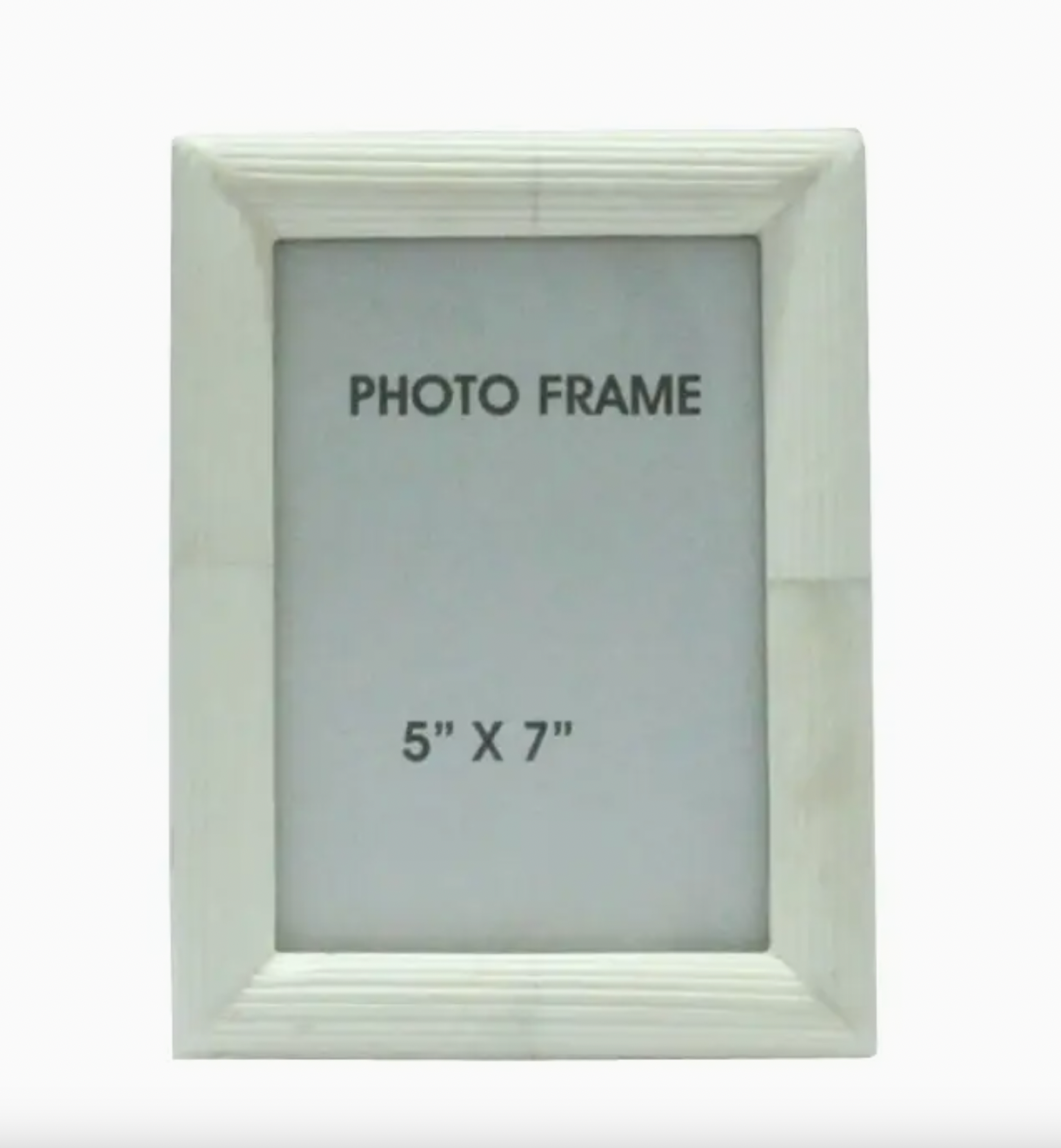 5X7" White Ridge Frame