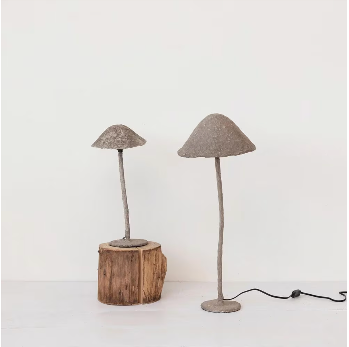 Paper Mache Lamps