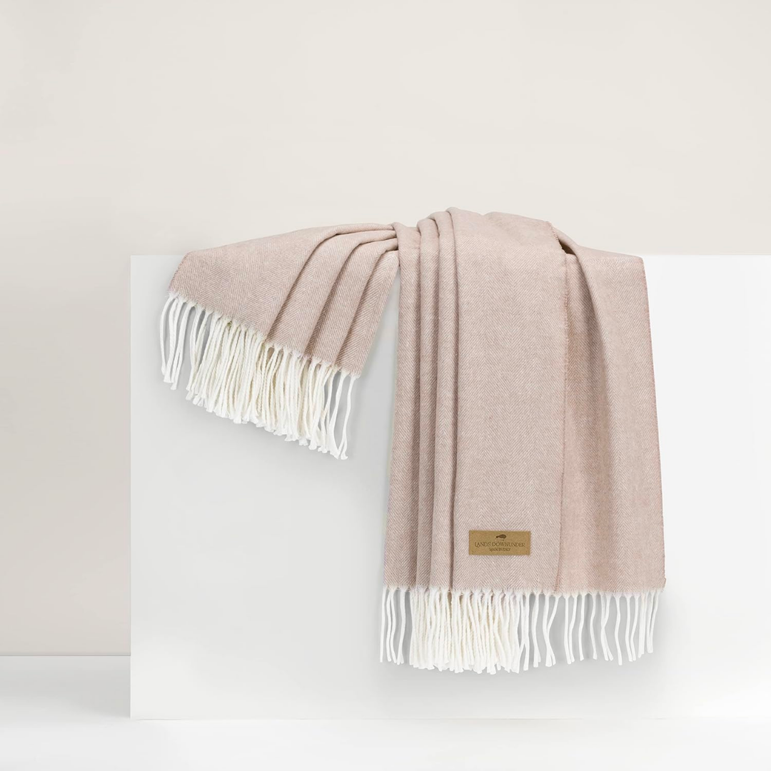 Lands Downunder Italian Herringbone Throw