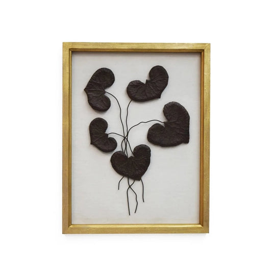 Framed Ginger Leaves 1