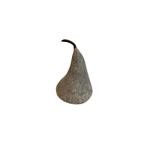 Grey Marble Pear