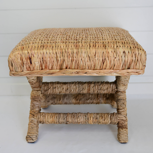 Hyacinth Foot Stool