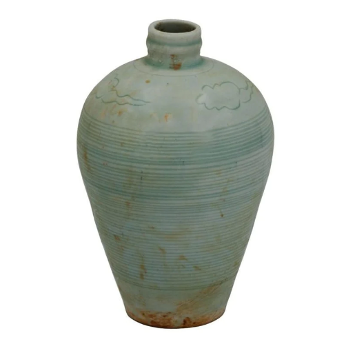 Celadon Vase, Small Plum