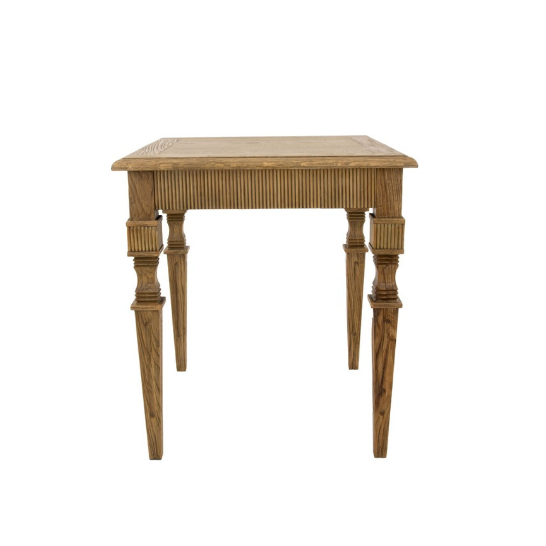 Raw Oak Side Table – Ann Inge Interiors