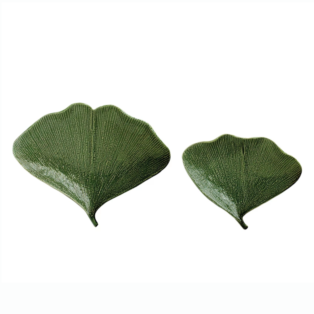 Gingko Leaf Plates